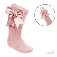 S350-RO-612: Rose Gold Knee Length Socks (6-12 Months)